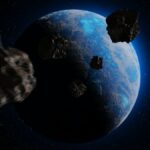 Animace ukazuje, jak se asteroid Apophis 99942, v roce 2029 přiblíží k Zemi