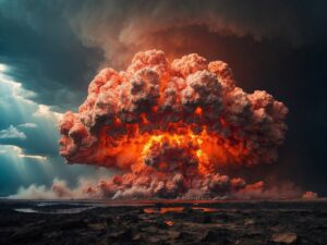 Model nehorší katastrofy? Bomba, která zapálí oceán i atmosféru