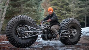 „Monster Chopper“ poháněný KTM dostane hydraulické řízení