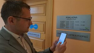 S občanským průkazem v mobilu mohou lidé vyrazit na krajský úřad v Jihlavě