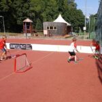 Florbalové a hokejové přípravky z Havlíčkova Brodu měřily síly na Plovárenské