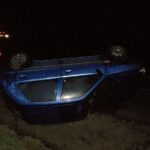 Tragická nehoda u Slavíkova na Brodsku: řidič převrátil auto a na místě zemřel