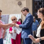 Desítky lidí podpořily vyhlášení NP Křivoklátsko na happeningu v Praze