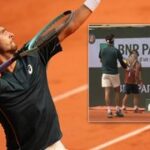 Djokoviče vyloučíte a jeho ne!? Musettiho kop do rozhodčí zažehl v Paříži vášně