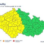 Silné bouřky a kroupy na Havlíčkobrodsku
