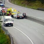 Hromadná nehoda za Humpolcem zbrzdila provoz na dálnici