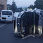 Řidička nabourala v Přísece zaparkované auto