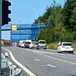 Lávka nad obchvatem Brodu je zavřená