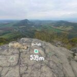 Díky digitálnímu modelu si mohou Bořeň prohlédnout i ti, kteří se na vrchol nedostanou
