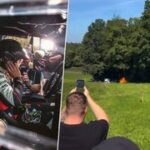 Hrůzostrašná havárie české posádky na Rallye Polska: Auto v plamenech!