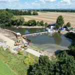 Rekonstruovaný jez u Litovle bude mít 43 metrů dlouhý rybí přechod